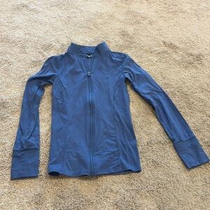 Full zip lightweight active sweatshirt